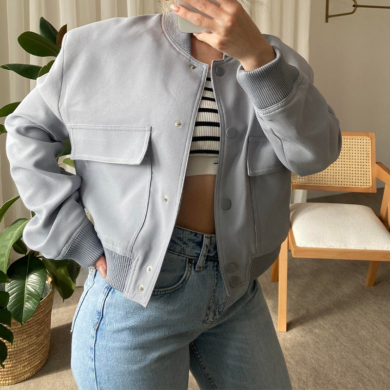 Giulia – Dames Utility Jacket met Knoopsluiting