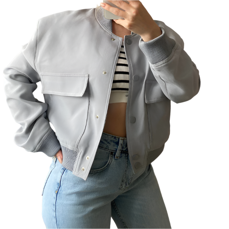 Giulia – Dames Utility Jacket met Knoopsluiting