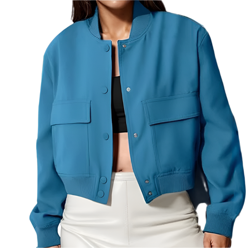 Giulia – Dames Utility Jacket met Knoopsluiting