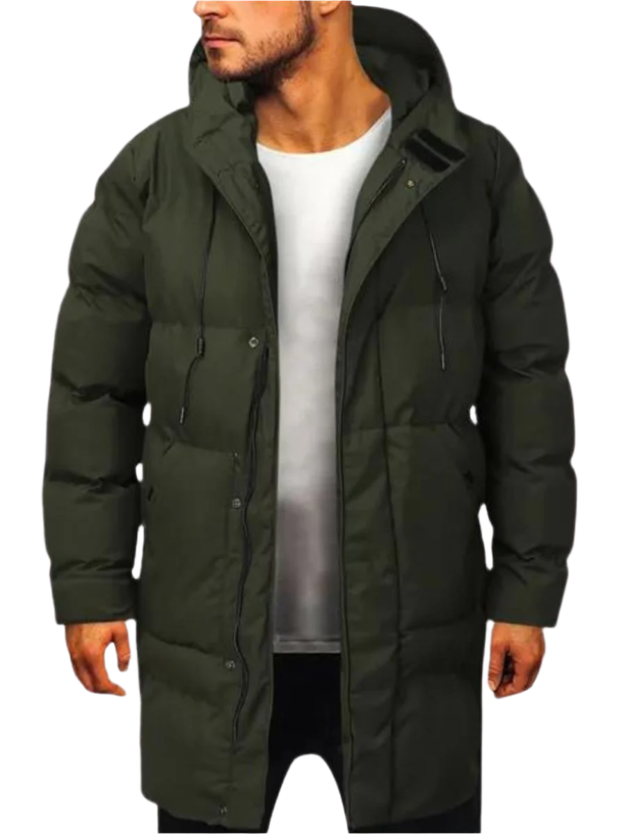 Matteo – Elegante Gevoerde Parka voor Heren