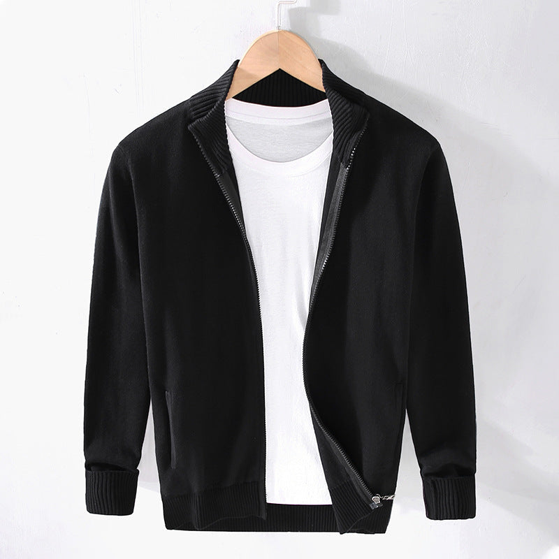 Lorenzo – Slim-Fit Heren Katoenen Trui met Rits" can be rewritten as:
"Lorenzo – Slim-Fit Katoenen Trui voor Heren met Rits