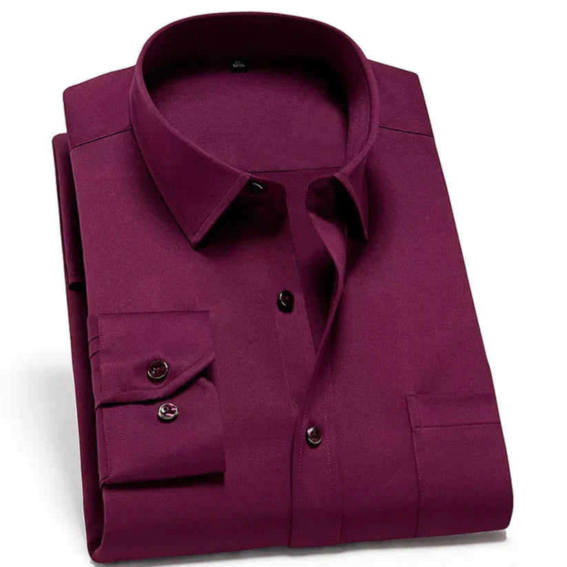 Giovanni – Comfortabele Stretch Hemd voor Heren