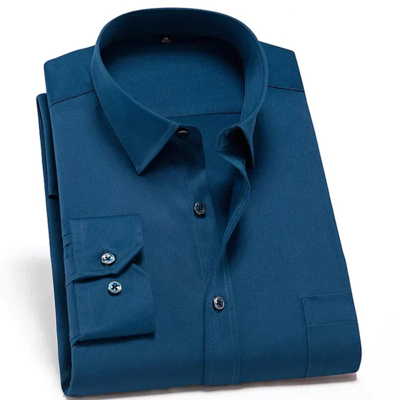 Giovanni – Comfortabele Stretch Hemd voor Heren