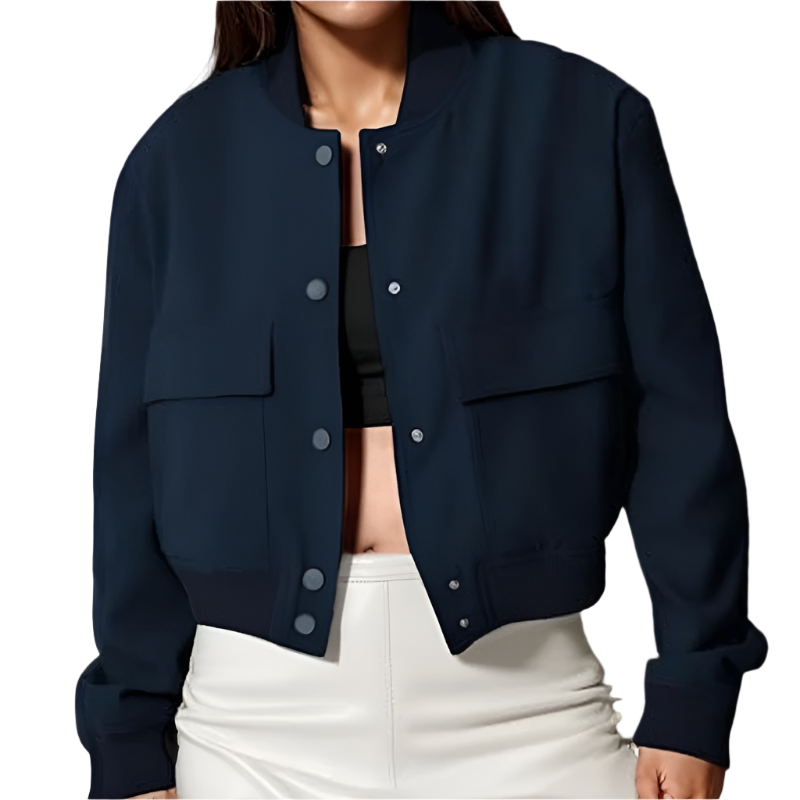 Giulia – Dames Utility Jacket met Knoopsluiting