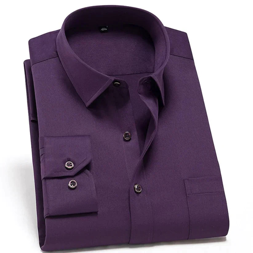 Giovanni – Comfortabele Stretch Hemd voor Heren