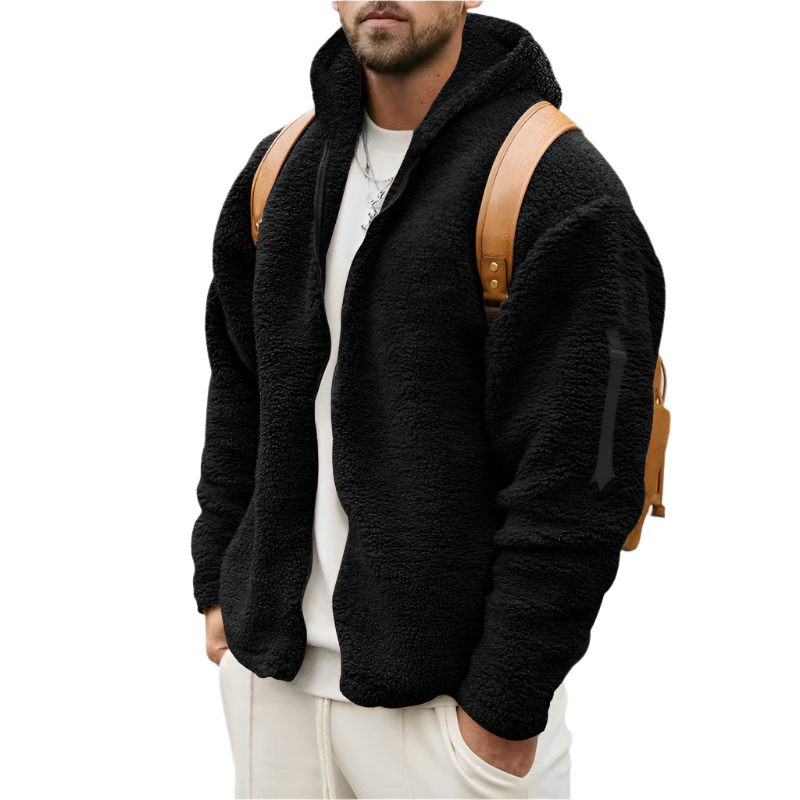 Lorenzo – Heren Winterjas met Sherpa Voering voor Extra Warmte