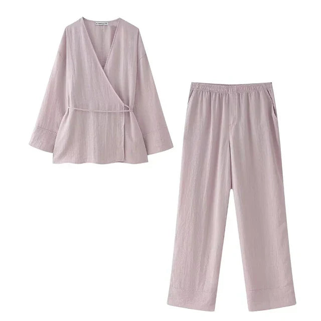 Elysia™ | Luxe Kimono Set