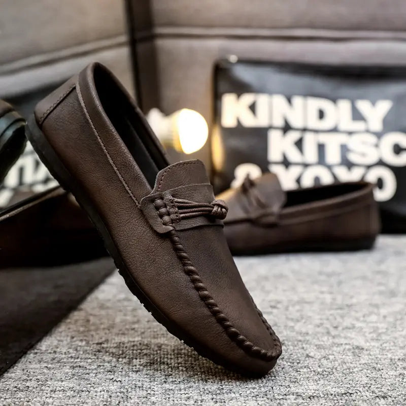 Leandro – Luxe Herenslippers met Comfortabele Voering