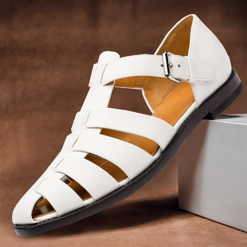 Lorenzo – Heren Sandalen van Leer