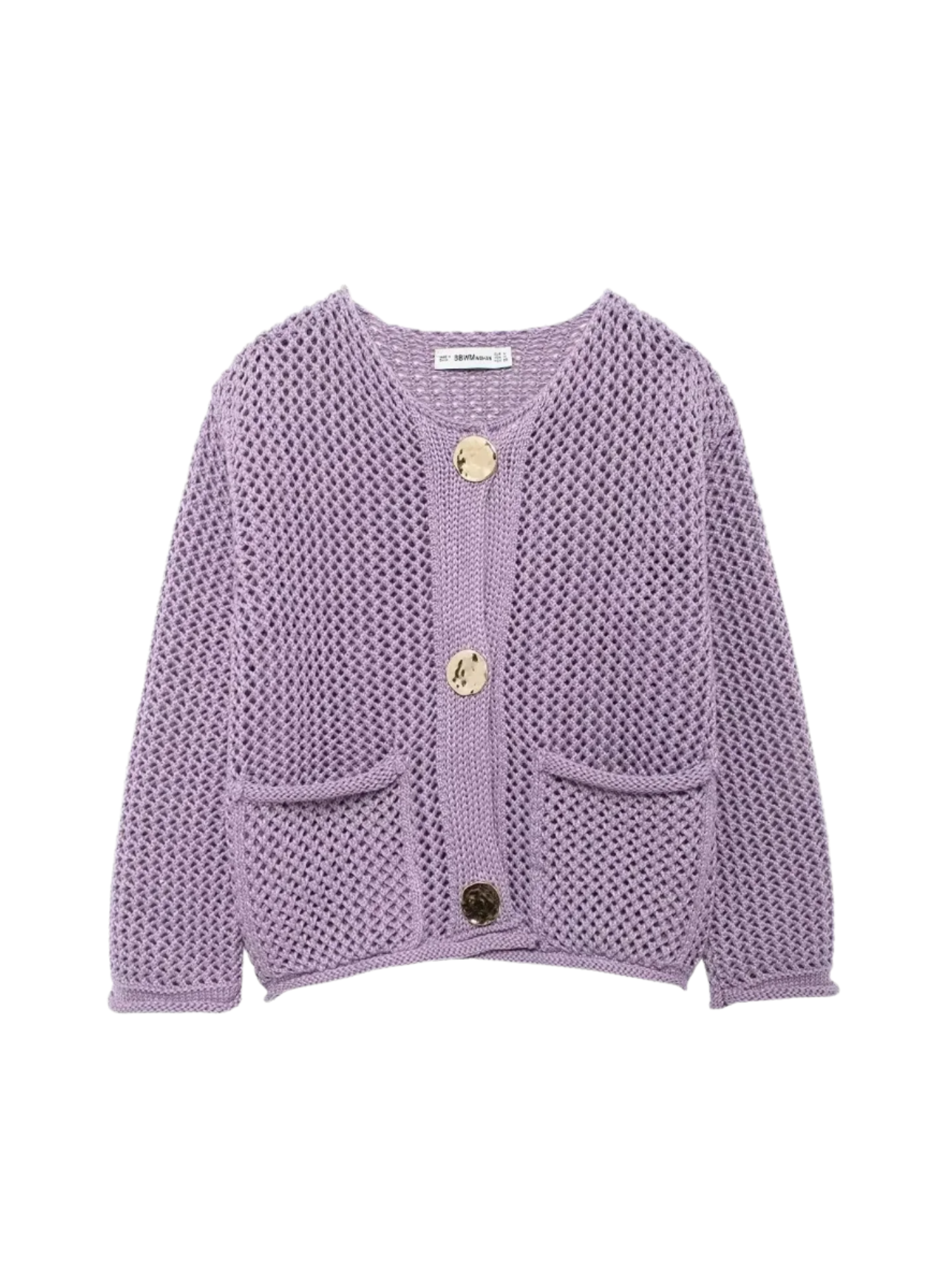 Giulia – Grofgebreid Damesvest met Metallic Knopen"
Rewritten: "Giulia – Chunky Knit Women's Cardigan with Metallic Buttons