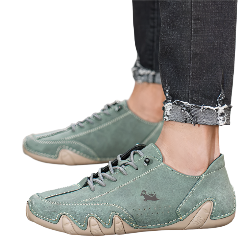 Alessio – Unisex Flexibele Leren Barefoot Schoenen