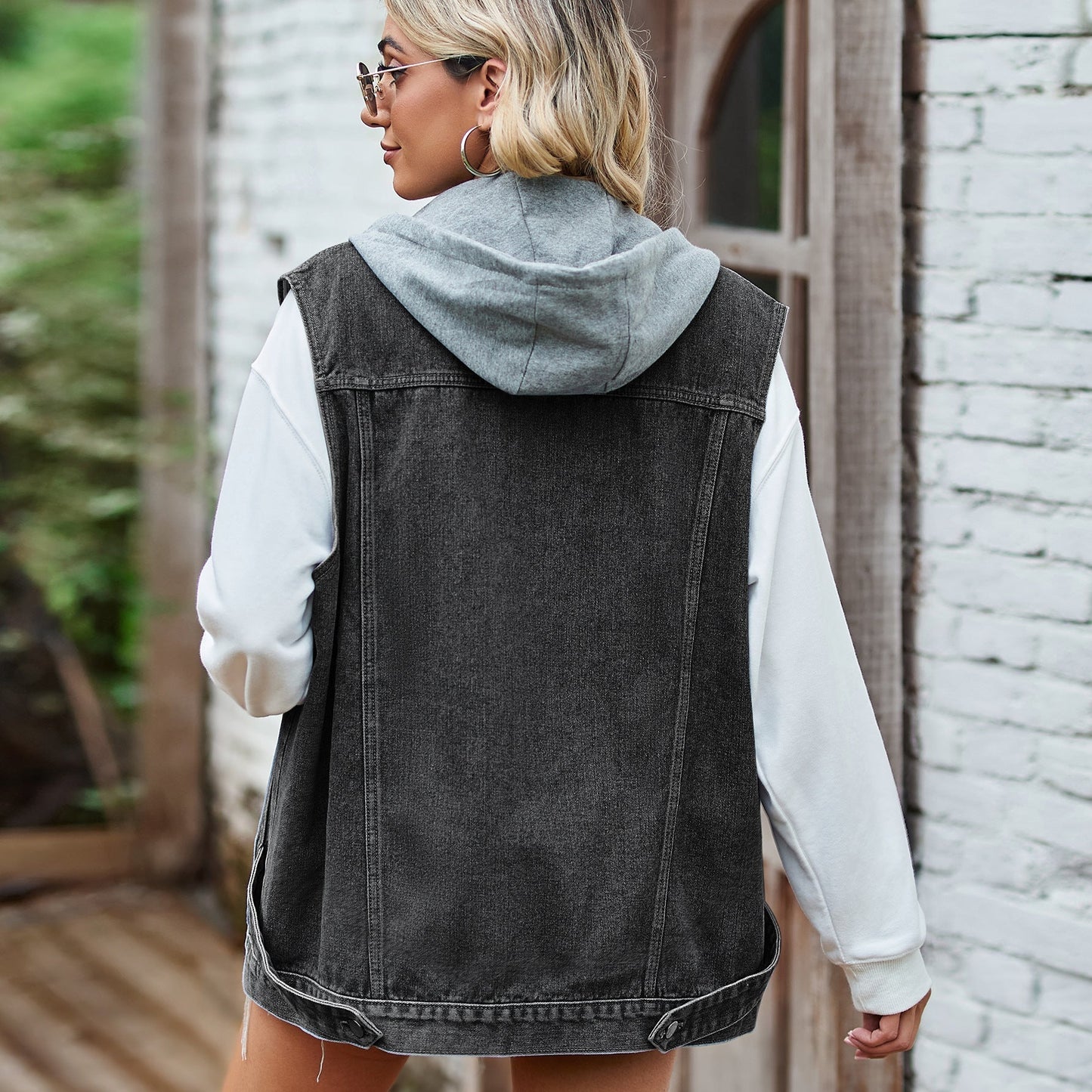 Elena – Vintage Style Women's Denim Vest