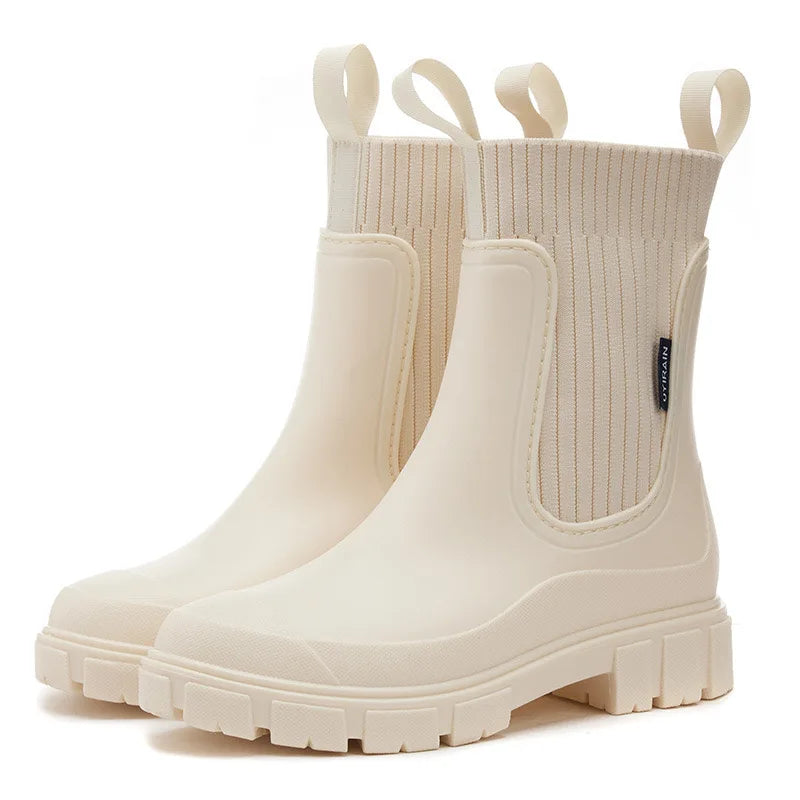 Luca – Elegante Waterdichte Regenlaarzen voor Heren