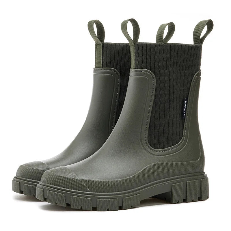 Luca – Elegante Waterdichte Regenlaarzen voor Heren