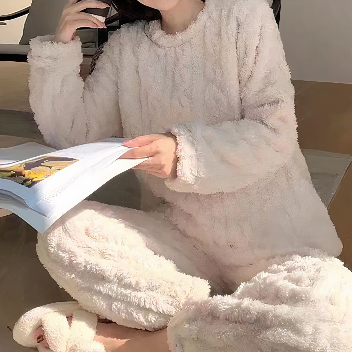Sofia – Luxe Fluweel Dames Pyjama Set