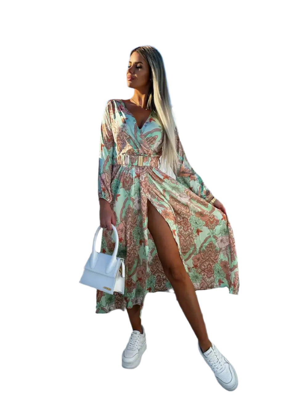 Elena – Bohemian Maxi Dress voor Dames