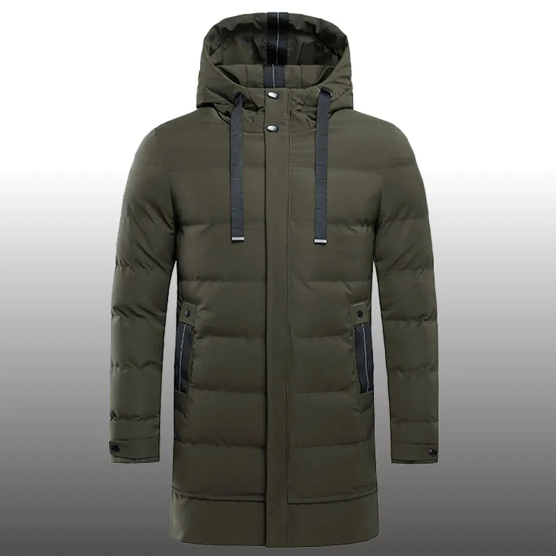 Valdini – Waterdichte Lange Winterjas voor Mannen