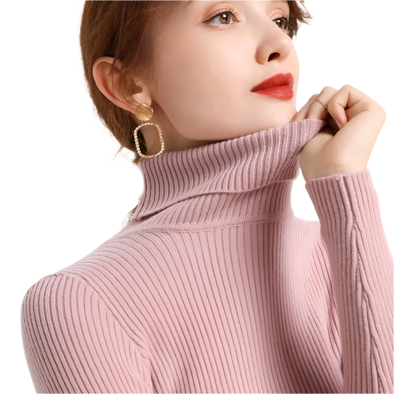Isabella – Gemütlicher Damenrollkragenpullover