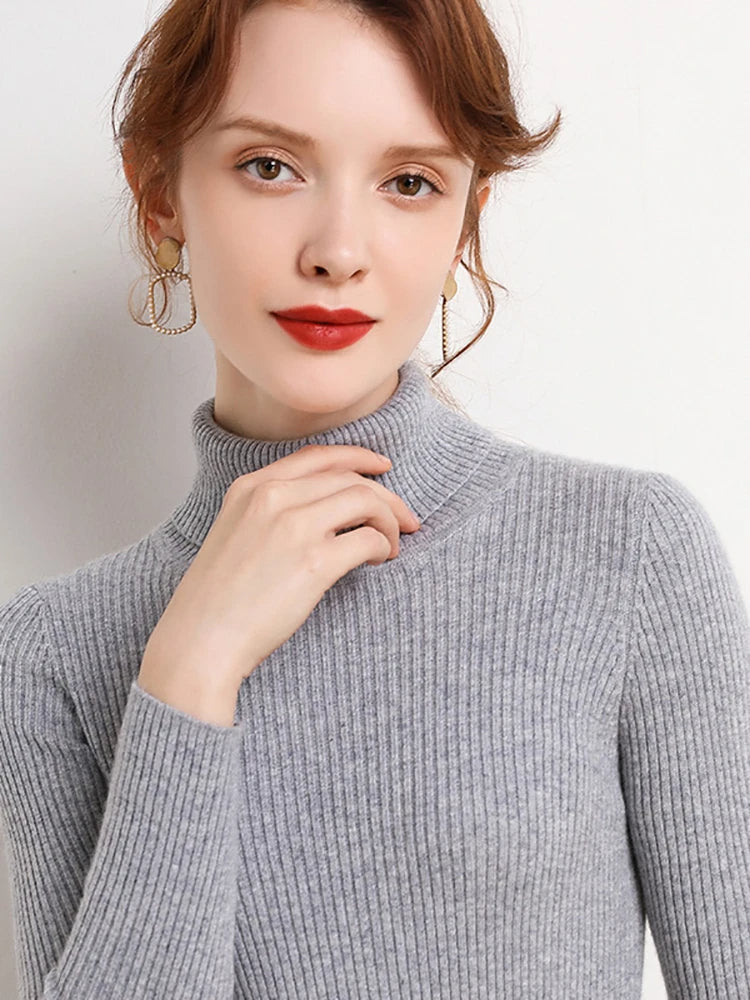Isabella – Gemütlicher Damenrollkragenpullover