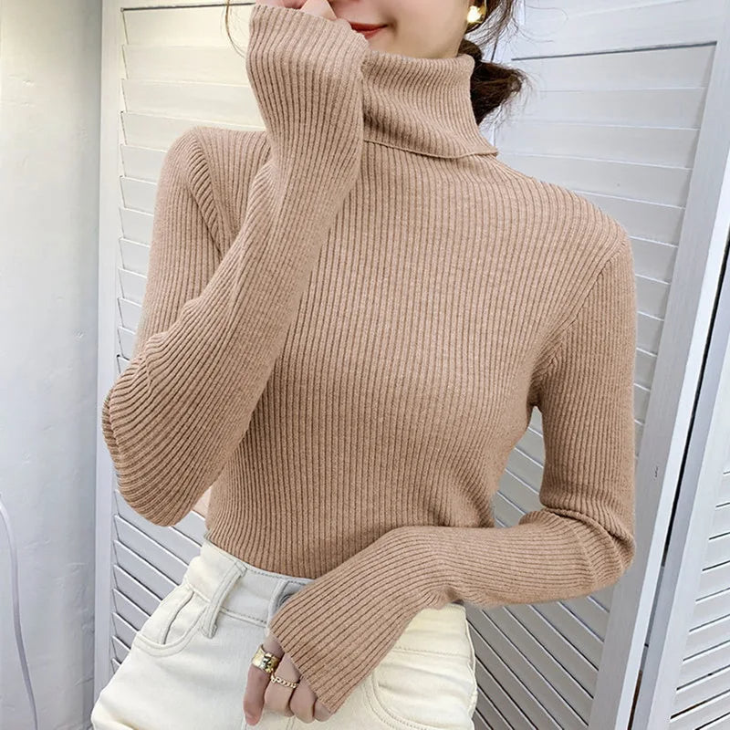 Isabella – Gemütlicher Damenrollkragenpullover