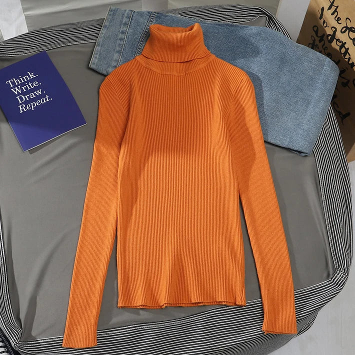 Isabella – Gemütlicher Damenrollkragenpullover