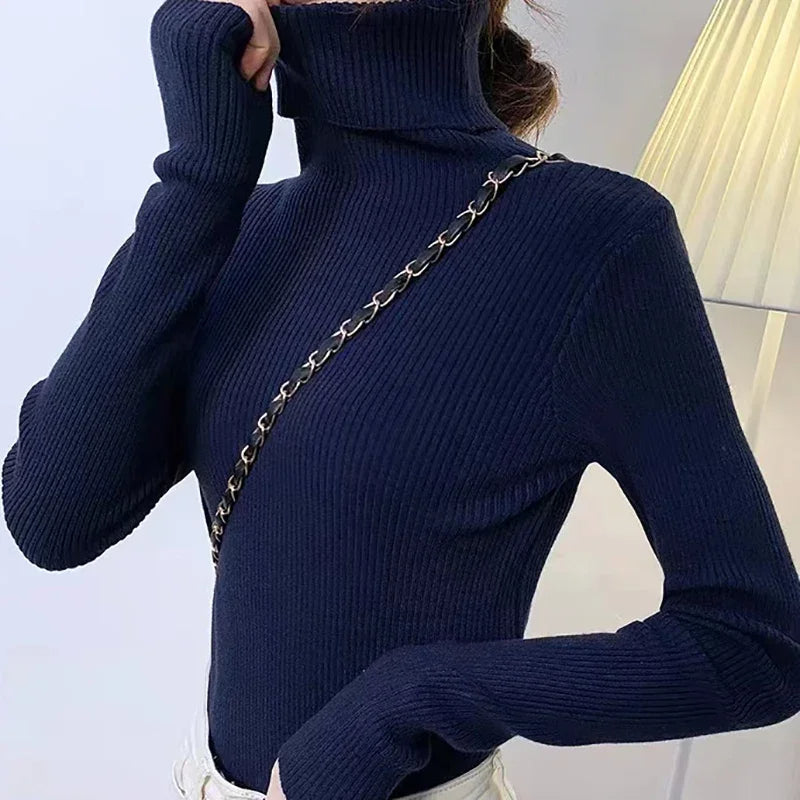Isabella – Gemütlicher Damenrollkragenpullover
