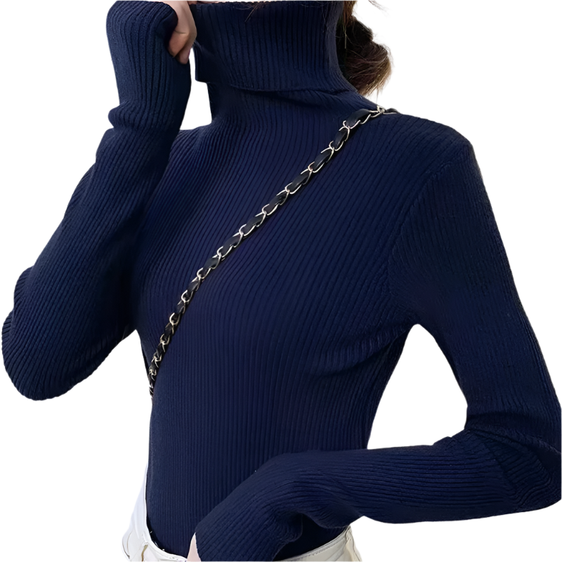 Isabella – Gemütlicher Damenrollkragenpullover