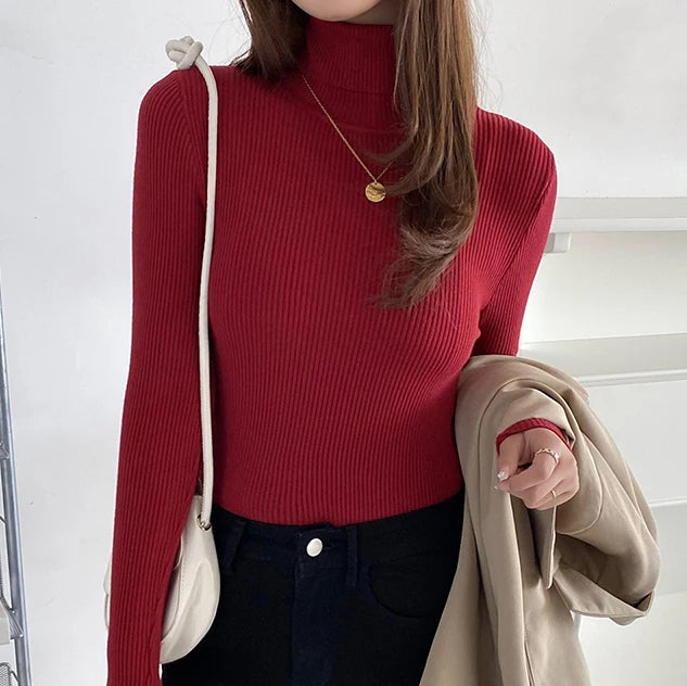 Isabella – Gemütlicher Damenrollkragenpullover
