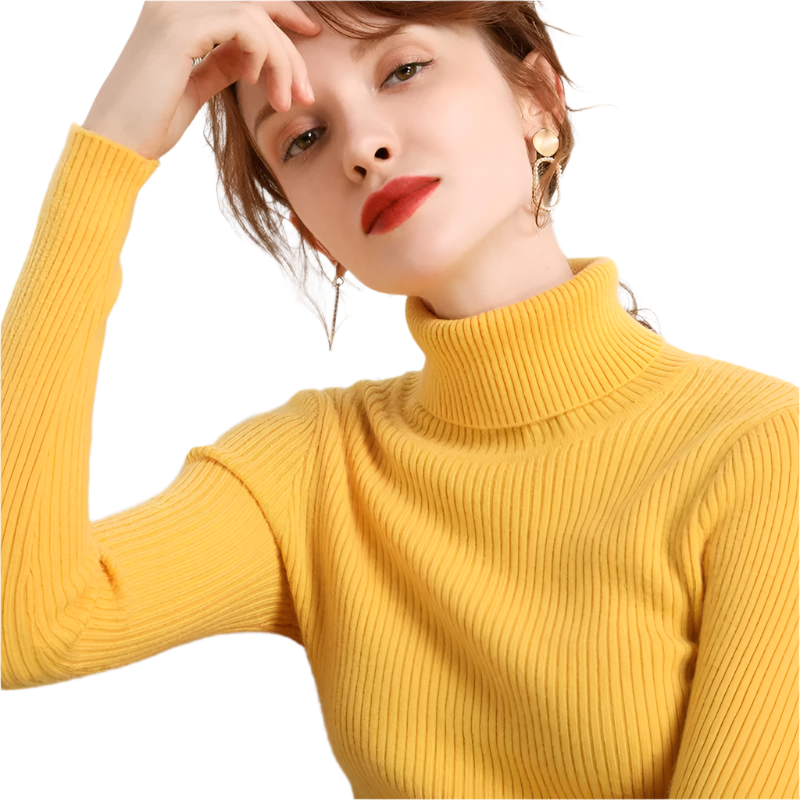 Isabella – Gemütlicher Damenrollkragenpullover