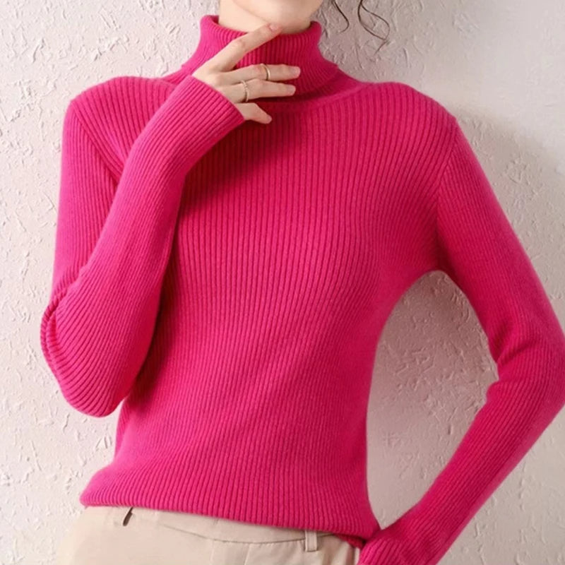 Isabella – Gemütlicher Damenrollkragenpullover