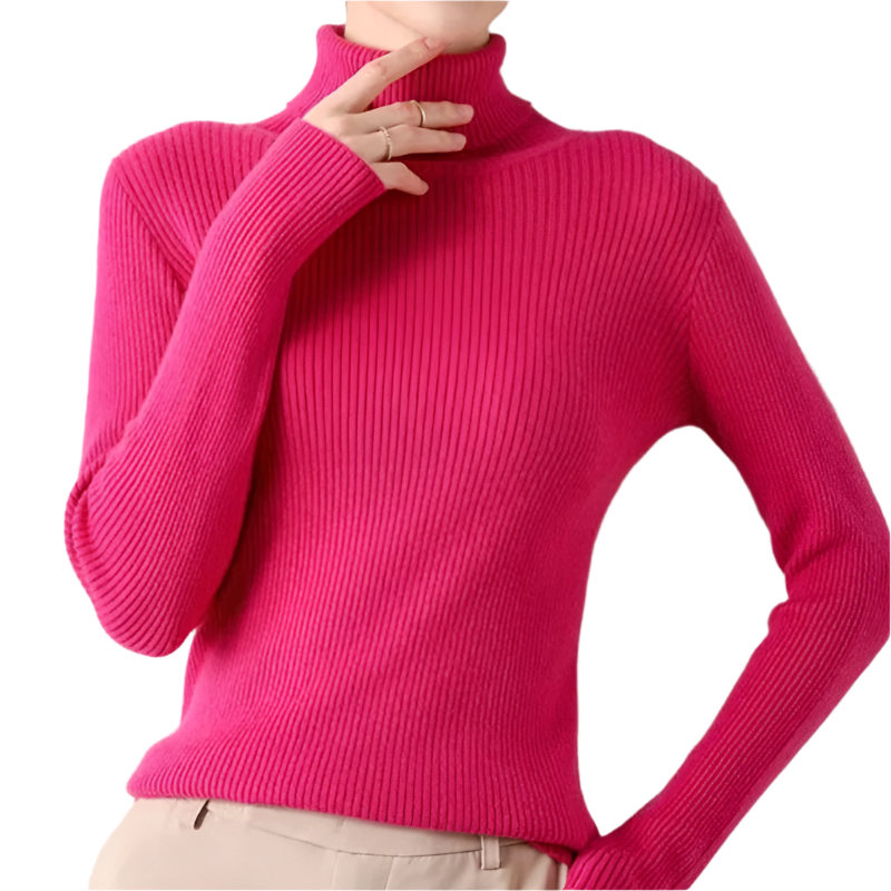 Isabella – Gemütlicher Damenrollkragenpullover