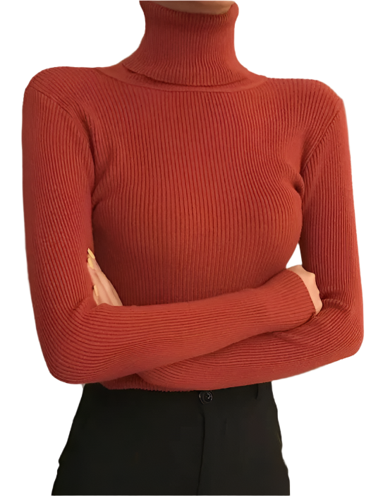 Isabella – Gemütlicher Damenrollkragenpullover