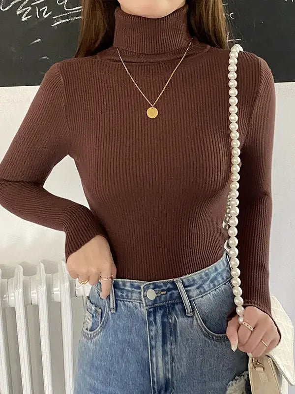 Isabella – Gemütlicher Damenrollkragenpullover