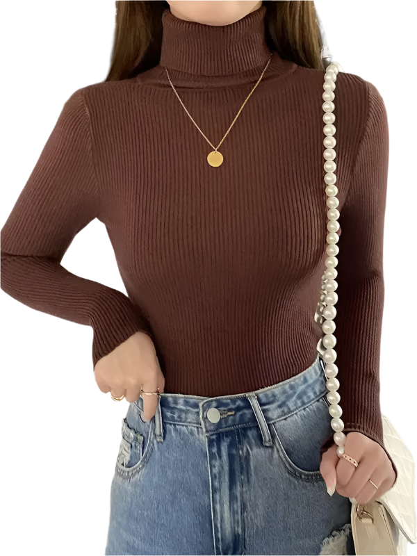 Isabella – Gemütlicher Damenrollkragenpullover