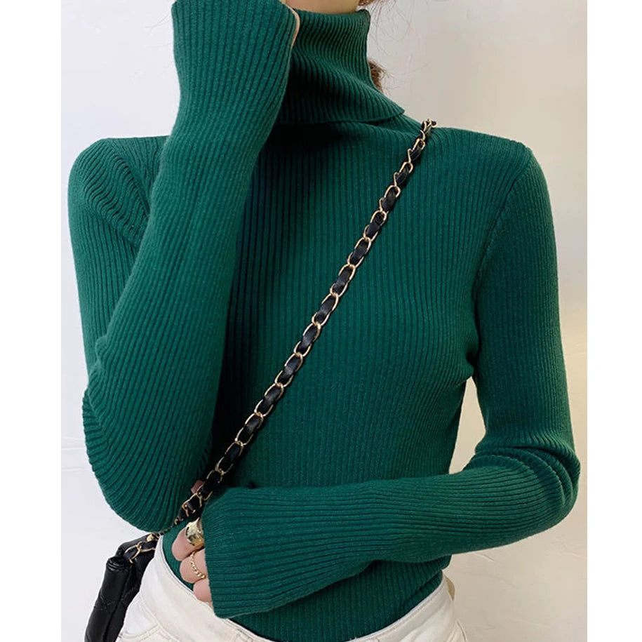 Isabella – Gemütlicher Damenrollkragenpullover
