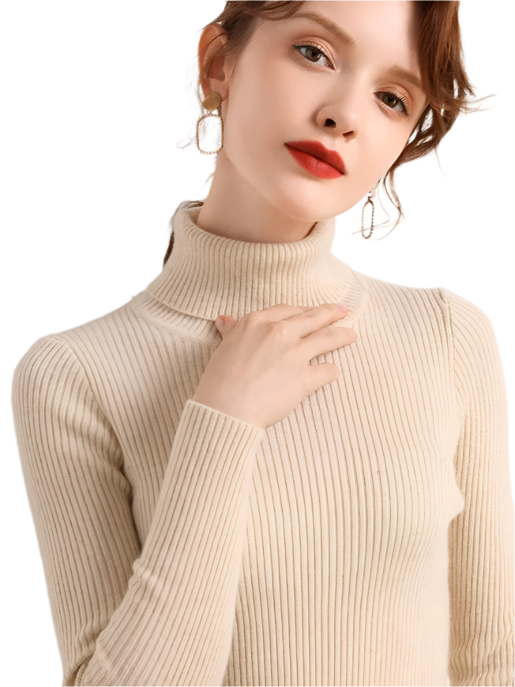 Isabella – Gemütlicher Damenrollkragenpullover