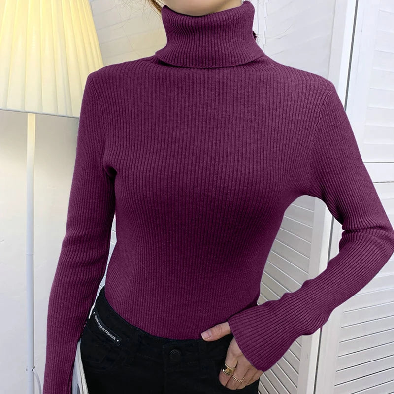 Isabella – Gemütlicher Damenrollkragenpullover