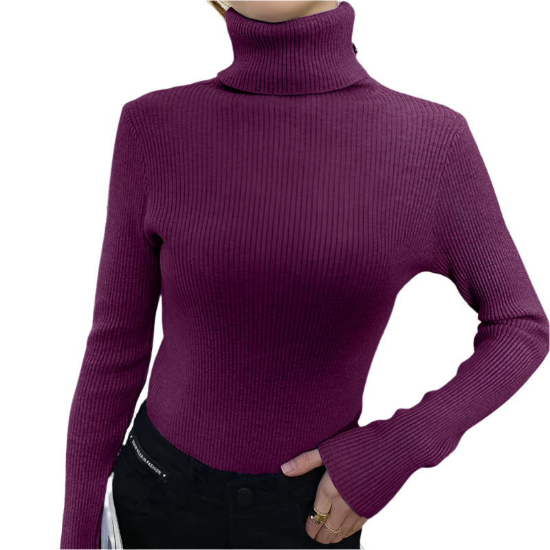 Isabella – Gemütlicher Damenrollkragenpullover