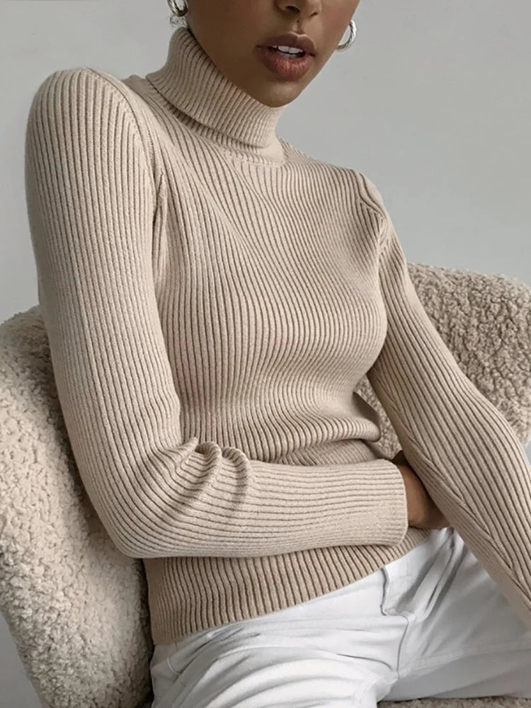 Isabella – Gemütlicher Damenrollkragenpullover