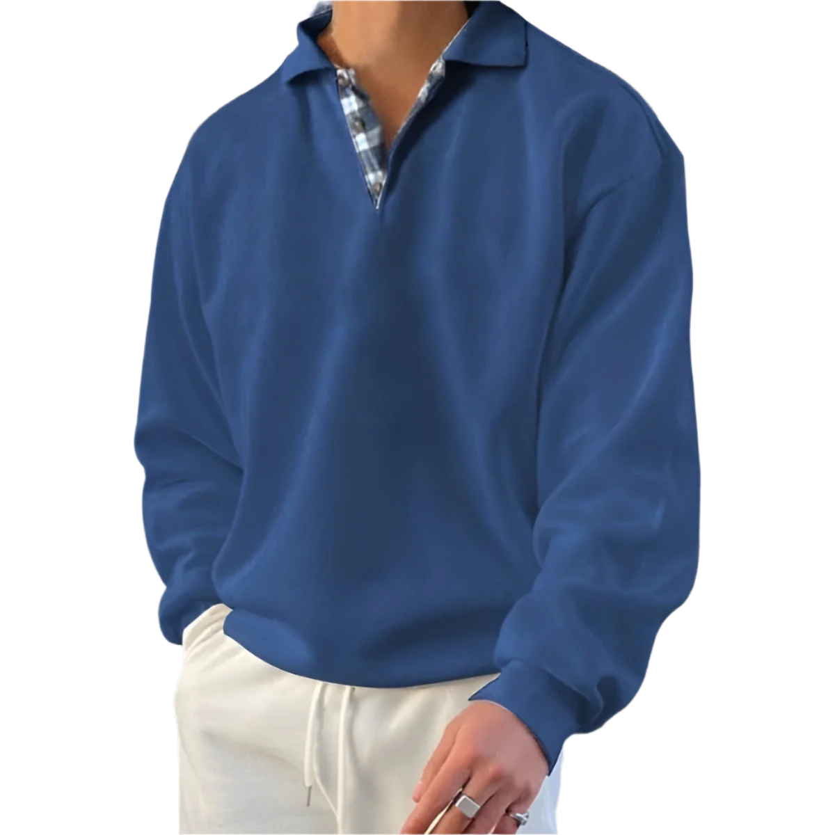 Matteo – Casual Overhemd voor Heren met Ocean Breeze Design