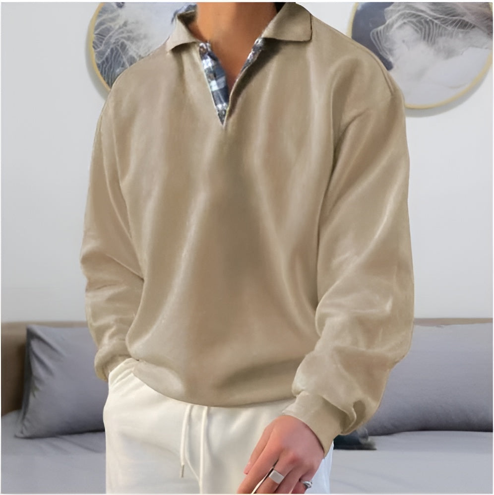 Matteo – Casual Overhemd voor Heren met Ocean Breeze Design