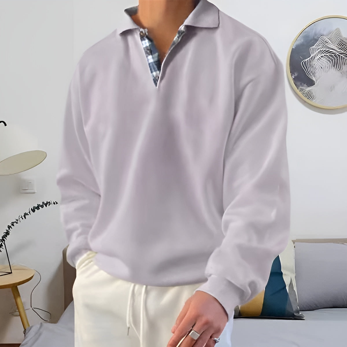 Matteo – Casual Overhemd voor Heren met Ocean Breeze Design