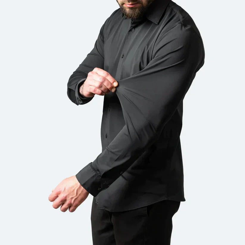 Giovanni – Comfortabele Stretch Hemd voor Heren