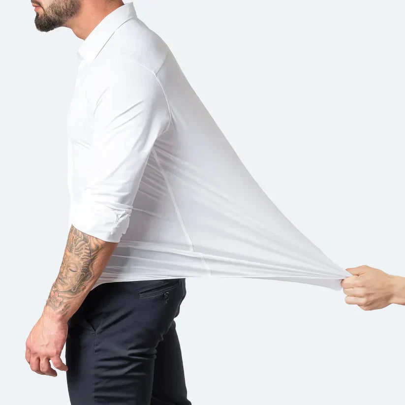 Giovanni – Comfortabele Stretch Hemd voor Heren