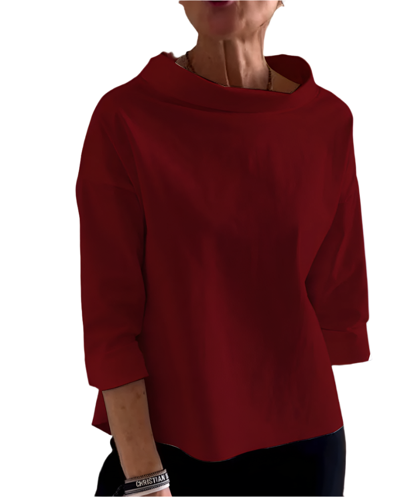 Isabella – Elegante Dames Top met 3/4 Mouwen