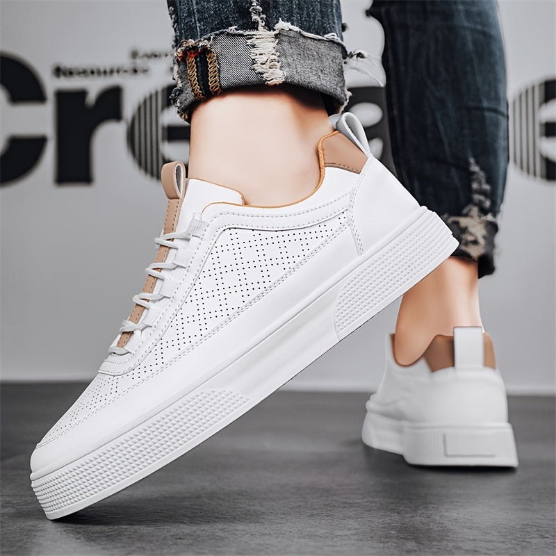 Matteo – Heren Sneakers van Hoogwaardig Leer in Matte Afwerking