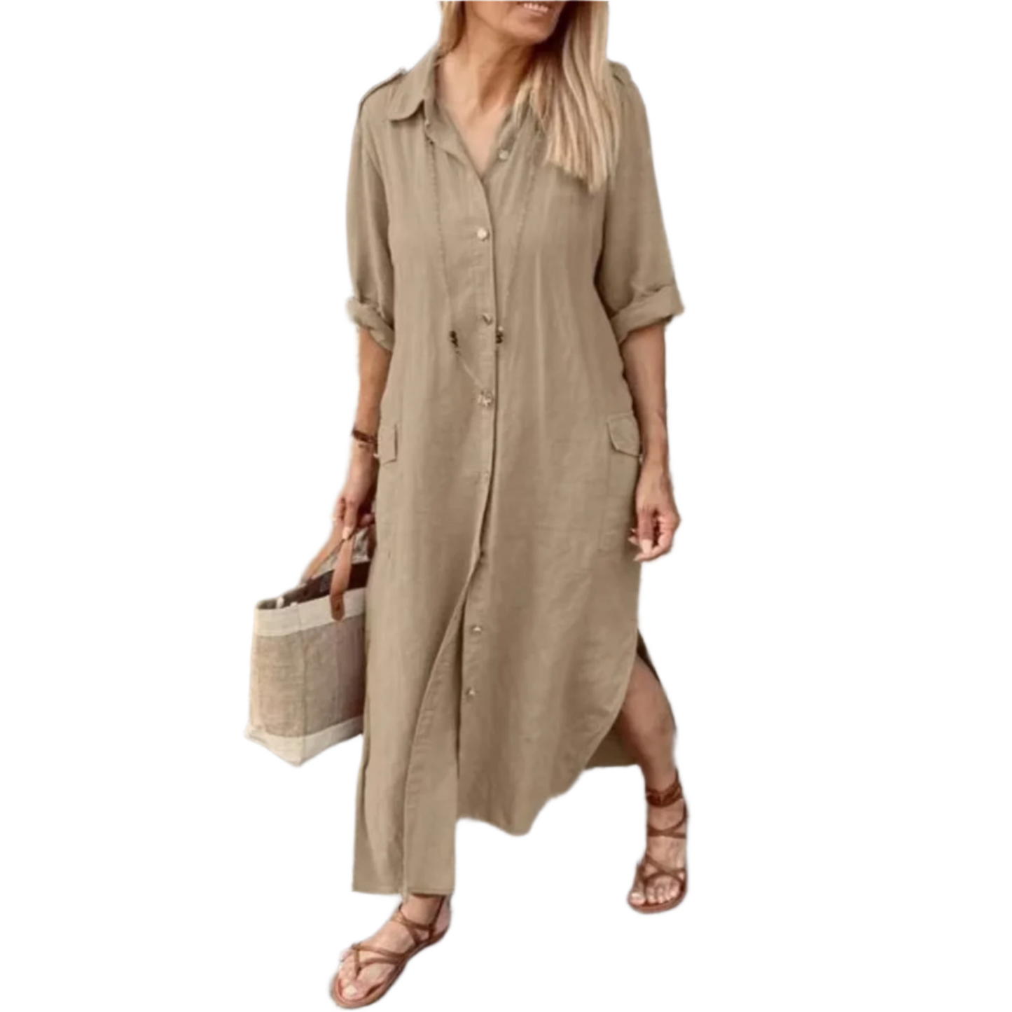 Isabella – Elegante Dames Blouse Dress
