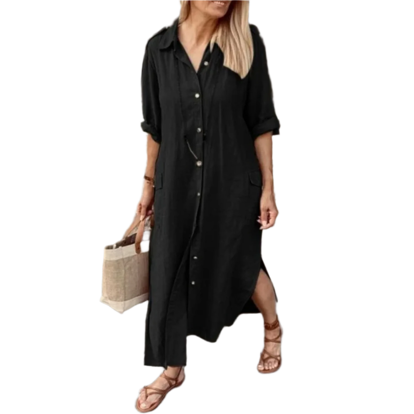 Isabella – Elegante Dames Blouse Dress