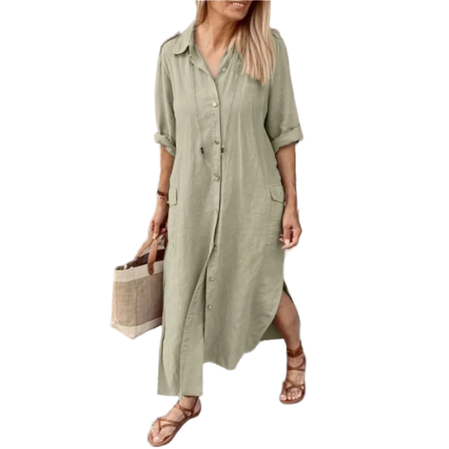Isabella – Elegante Dames Blouse Dress