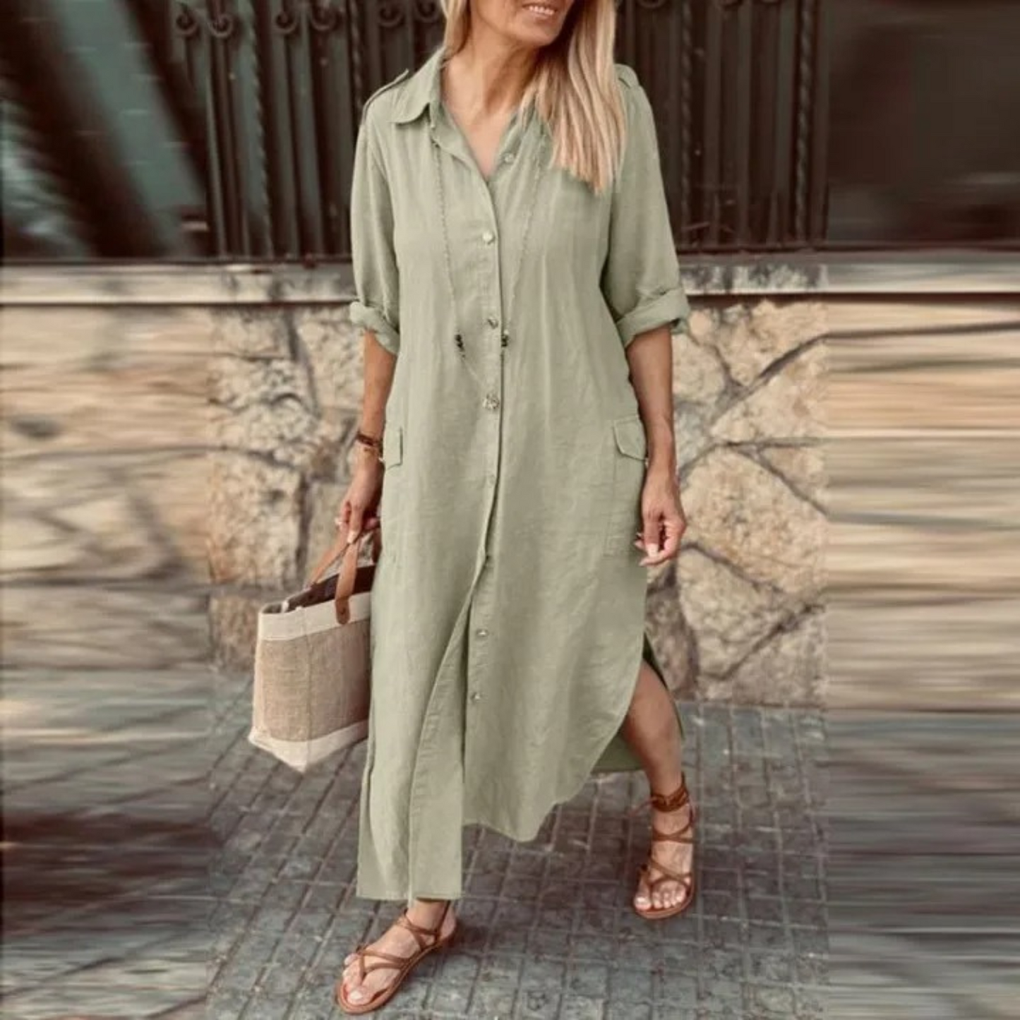 Isabella – Elegante Dames Blouse Dress